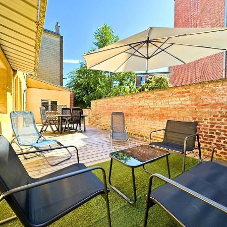 Appartement T2 Industriel avec terrasse et parking privé à Amiens Extérieur photo