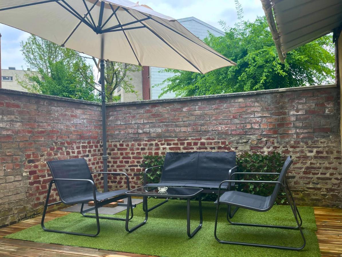 Appartement T2 Industriel avec terrasse et parking privé à Amiens Extérieur photo